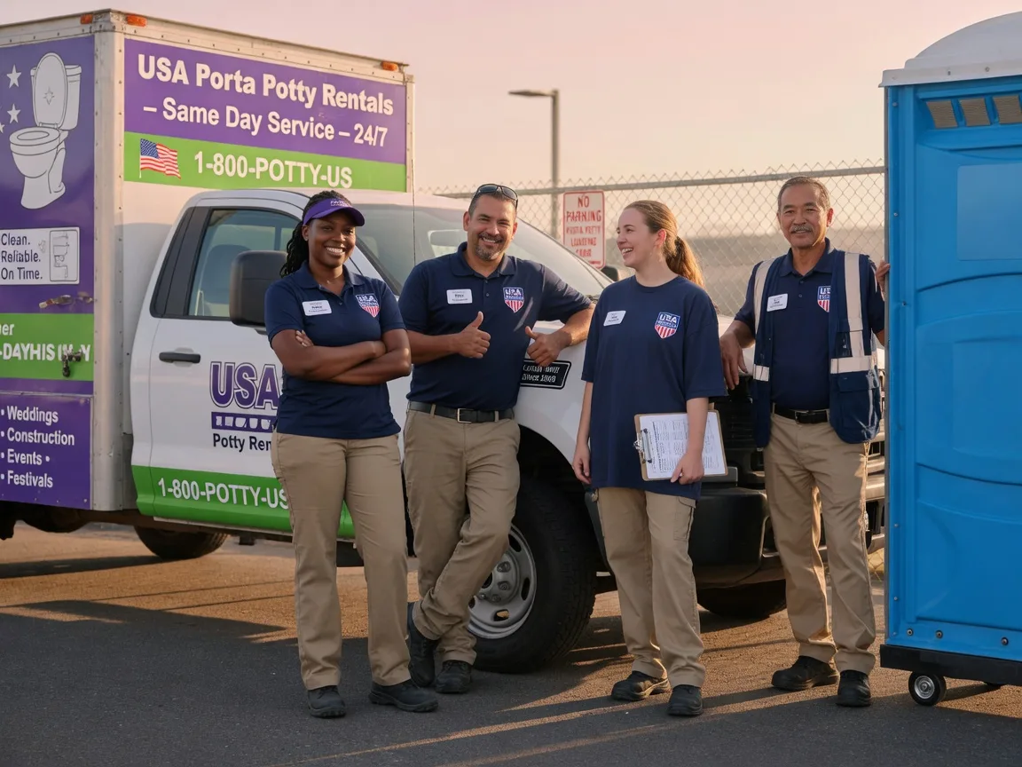 Porta Potty Rental company in Mount Olive, IL