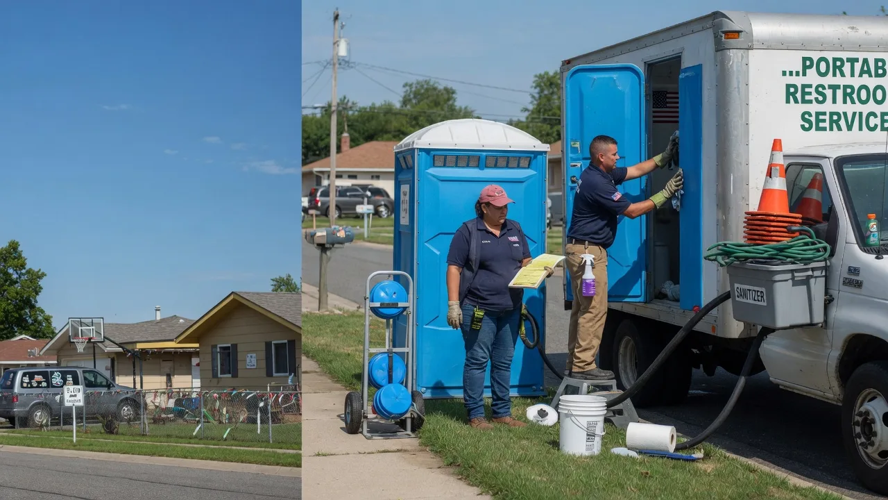 Portable Toilet Rental in Mount Olive, IL near me